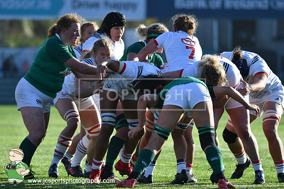 Ireland Women 10 USA Women 19; November 18th 2018; Womens Autumn Series