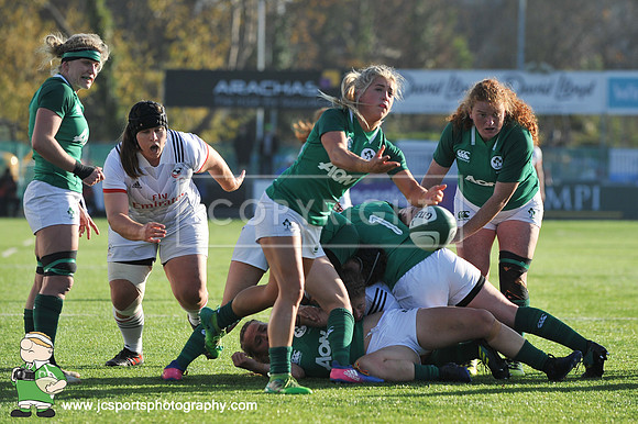 Ireland Women 10 USA Women 19; November 18th 2018; Womens Autumn Series