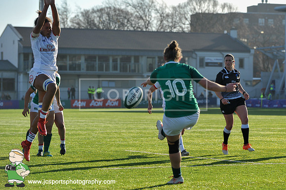 Ireland Women 10 USA Women 19; November 18th 2018; Womens Autumn Series