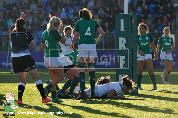 Ireland Women 10 USA Women 19; November 18th 2018; Womens Autumn Series