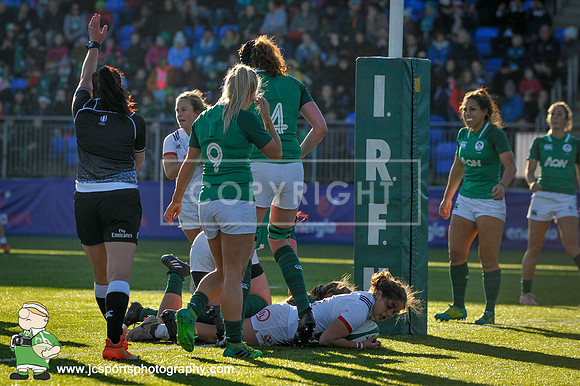 Ireland Women 10 USA Women 19; November 18th 2018; Womens Autumn Series