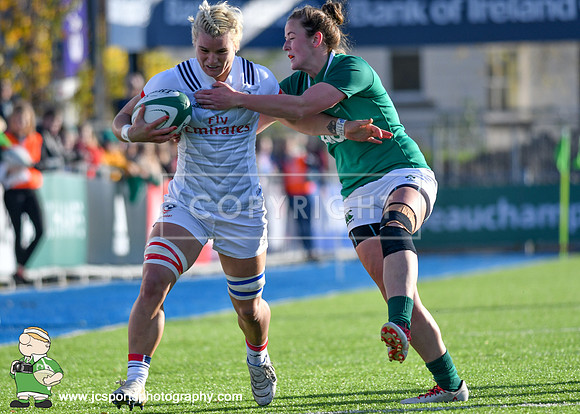 Ireland Women 10 USA Women 19; November 18th 2018; Womens Autumn Series