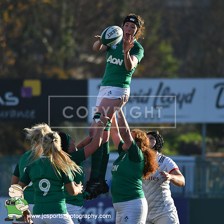 Ireland Women 10 USA Women 19; November 18th 2018; Womens Autumn Series