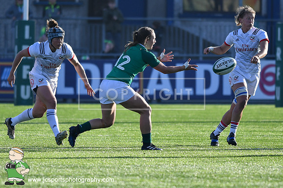 Ireland Women 10 USA Women 19; November 18th 2018; Womens Autumn Series