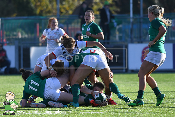 Ireland Women 10 USA Women 19; November 18th 2018; Womens Autumn Series