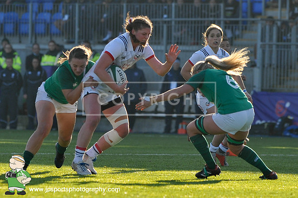 Ireland Women 10 USA Women 19; November 18th 2018; Womens Autumn Series