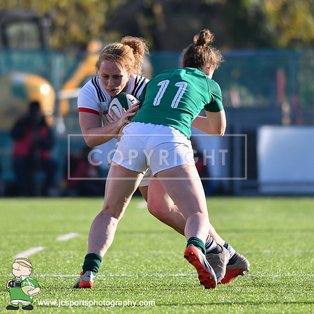 Ireland Women 10 USA Women 19; November 18th 2018; Womens Autumn Series