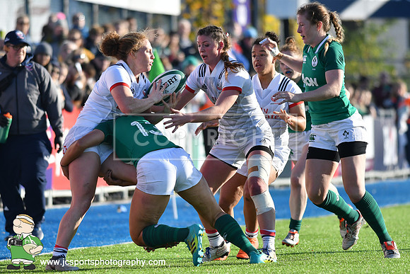 Ireland Women 10 USA Women 19; November 18th 2018; Womens Autumn Series