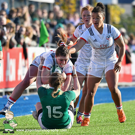 Ireland Women 10 USA Women 19; November 18th 2018; Womens Autumn Series