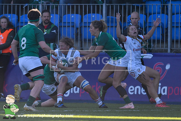 Ireland Women 10 USA Women 19; November 18th 2018; Womens Autumn Series