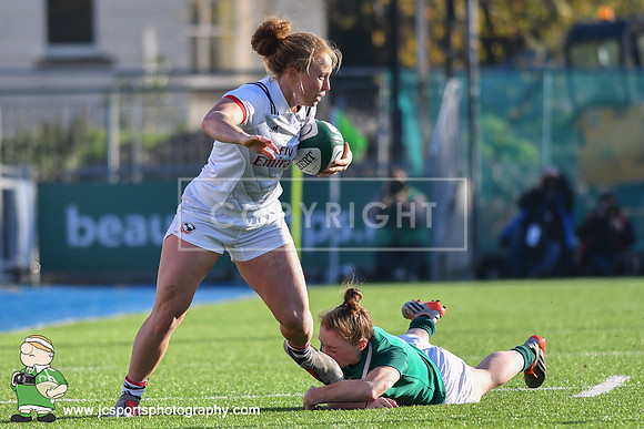 Ireland Women 10 USA Women 19; November 18th 2018; Womens Autumn Series