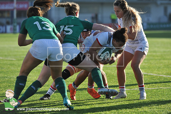 Ireland Women 10 USA Women 19; November 18th 2018; Womens Autumn Series