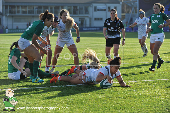 Ireland Women 10 USA Women 19; November 18th 2018; Womens Autumn Series