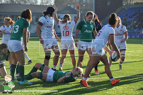 Ireland Women 10 USA Women 19; November 18th 2018; Womens Autumn Series