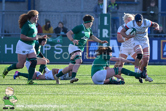 Ireland Women 10 USA Women 19; November 18th 2018; Womens Autumn Series