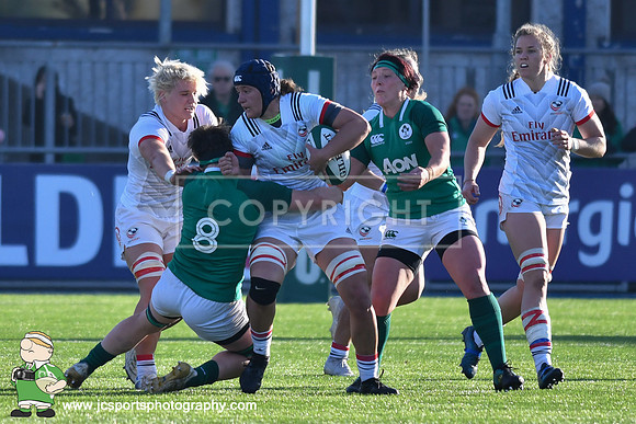 Ireland Women 10 USA Women 19; November 18th 2018; Womens Autumn Series