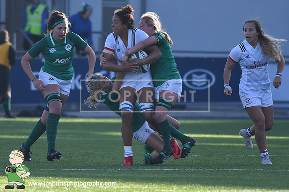 Ireland Women 10 USA Women 19; November 18th 2018; Womens Autumn Series