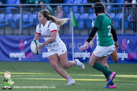 Ireland Women 10 USA Women 19; November 18th 2018; Womens Autumn Series