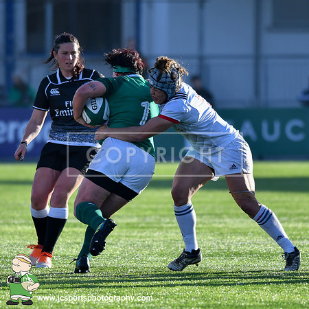 Ireland Women 10 USA Women 19; November 18th 2018; Womens Autumn Series