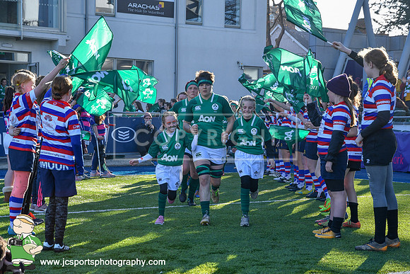 Ireland Women 10 USA Women 19; November 18th 2018; Womens Autumn Series