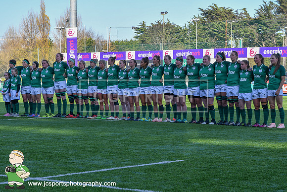 Ireland Women 10 USA Women 19; November 18th 2018; Womens Autumn Series