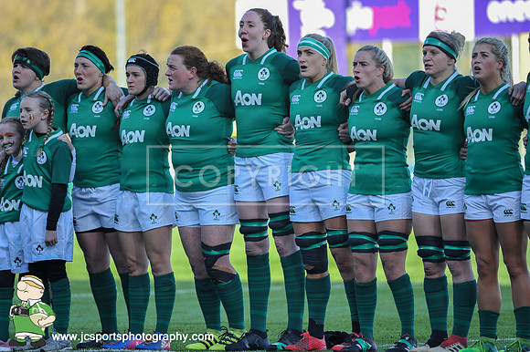 Ireland Women 10 USA Women 19; November 18th 2018; Womens Autumn Series