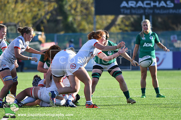 Ireland Women 10 USA Women 19; November 18th 2018; Womens Autumn Series