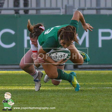 Ireland Women 10 USA Women 19; November 18th 2018; Womens Autumn Series