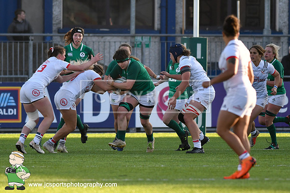Ireland Women 10 USA Women 19; November 18th 2018; Womens Autumn Series