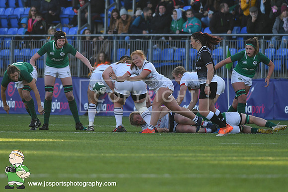 Ireland Women 10 USA Women 19; November 18th 2018; Womens Autumn Series