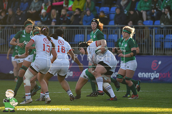 Ireland Women 10 USA Women 19; November 18th 2018; Womens Autumn Series