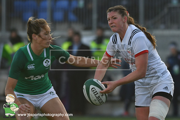 Ireland Women 10 USA Women 19; November 18th 2018; Womens Autumn Series