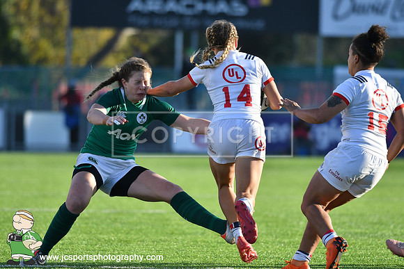 Ireland Women 10 USA Women 19; November 18th 2018; Womens Autumn Series