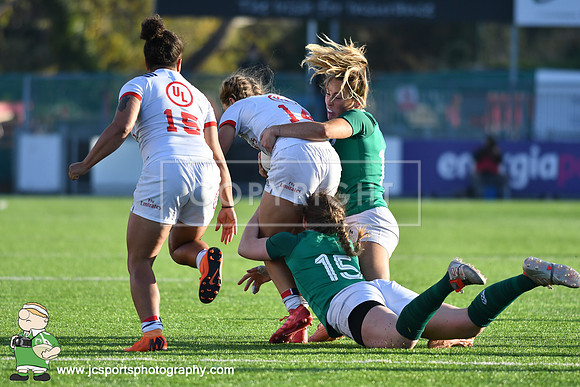 Ireland Women 10 USA Women 19; November 18th 2018; Womens Autumn Series