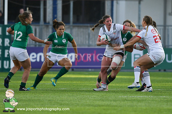 Ireland Women 10 USA Women 19; November 18th 2018; Womens Autumn Series