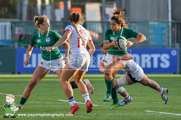 Ireland Women 10 USA Women 19; November 18th 2018; Womens Autumn Series