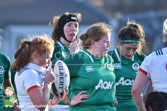 Ireland Women 10 USA Women 19; November 18th 2018; Womens Autumn Series