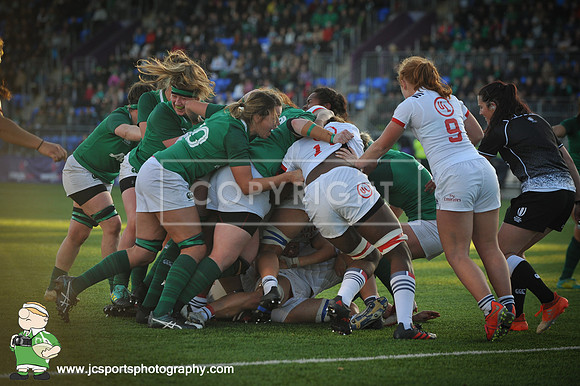 Ireland Women 10 USA Women 19; November 18th 2018; Womens Autumn Series