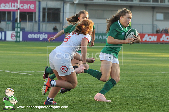 Ireland Women 10 USA Women 19; November 18th 2018; Womens Autumn Series