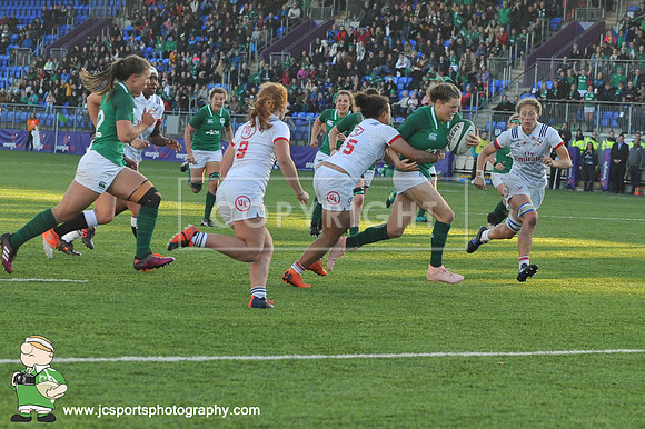 Ireland Women 10 USA Women 19; November 18th 2018; Womens Autumn Series