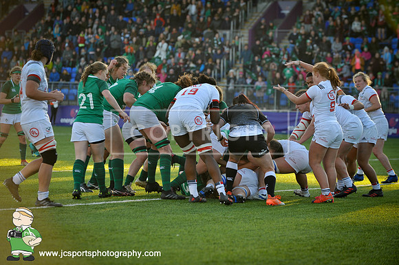Ireland Women 10 USA Women 19; November 18th 2018; Womens Autumn Series