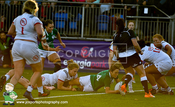 Ireland Women 10 USA Women 19; November 18th 2018; Womens Autumn Series