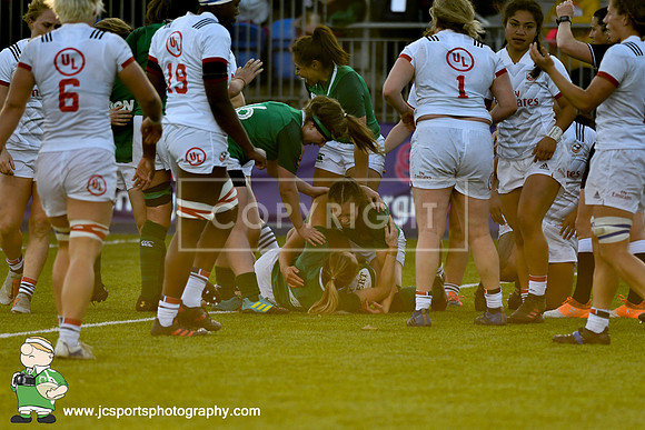Ireland Women 10 USA Women 19; November 18th 2018; Womens Autumn Series