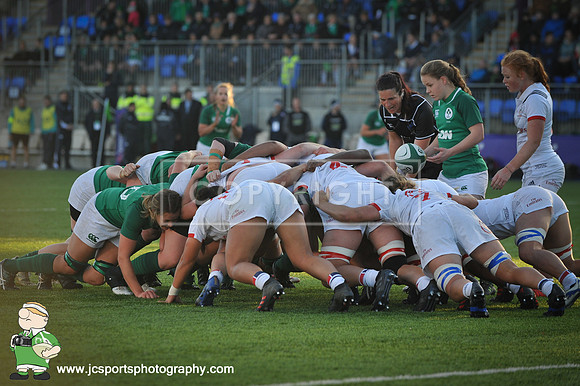 Ireland Women 10 USA Women 19; November 18th 2018; Womens Autumn Series