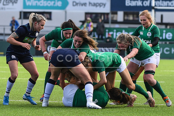 Ireland 18 Scotland 14; Womens 6N; Sunday 2nd February 2020