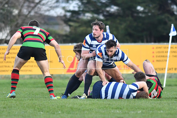 Blackrock College RFC 19 Highfield RFC 59; AIL 2A; Saturday 19th January
