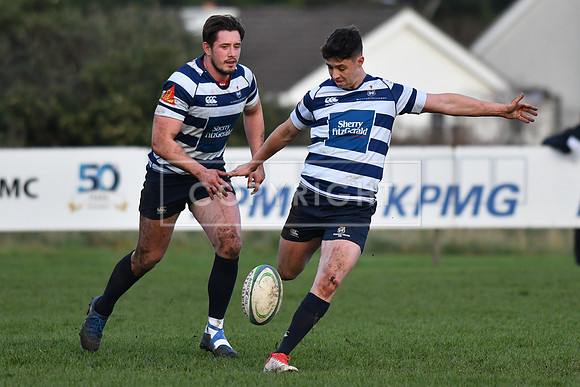 Blackrock College RFC 19 Highfield RFC 59; AIL 2A; Saturday 19th January