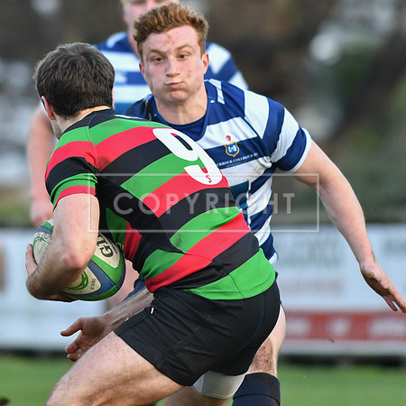 Blackrock College RFC 19 Highfield RFC 59; AIL 2A; Saturday 19th January
