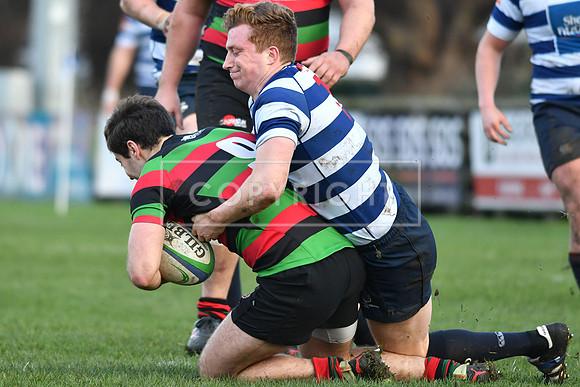 Blackrock College RFC 19 Highfield RFC 59; AIL 2A; Saturday 19th January