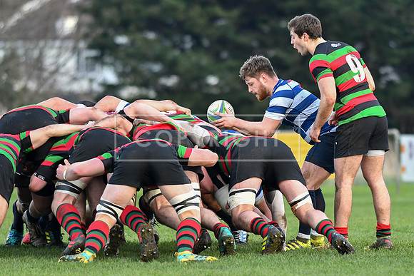 Blackrock College RFC 19 Highfield RFC 59; AIL 2A; Saturday 19th January
